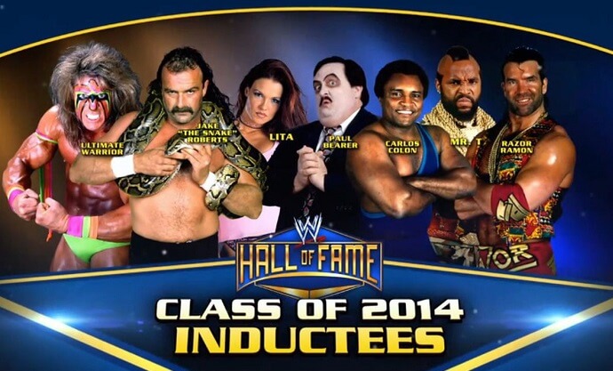 WWE Hall of Fame 2014