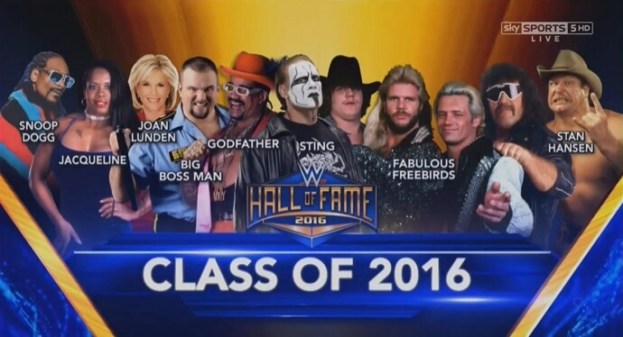 WWE Hall of Fame 2016