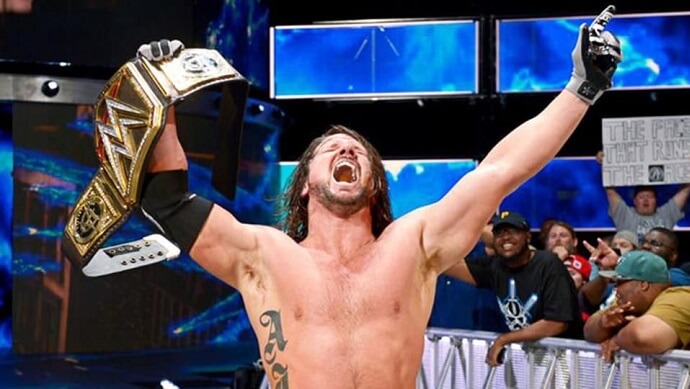 fastlane 2018 aj styles